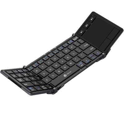 iClever BK08 Portable Tri-folding Bluetooth Keyboard with Touchpad